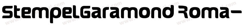 StempelGaramond Roma字体转换